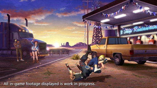 画像ギャラリー No.004のサムネイル画像 / 「THE KING OF FIGHTERS XIV」，新DLCキャラ“ブルー・マリー”を発表。オズワルド，ハイデルン，ナジュドと共に4月12日に配信開始