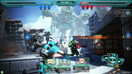 画像ギャラリー No.004のサムネイル画像 / 6月21日稼働開始のアーケード用ロボットTPS「フィギュアヘッズ エース」メディア体験会レポート。勝つための秘訣を開発陣に聞いてきた