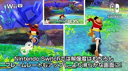 画像ギャラリー No.001のサムネイル画像 / 「ONE PIECE アンリミテッドワールドR デラックスエディション」，映像美がよく分かる比較動画を公開