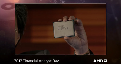 画像ギャラリー No.003のサムネイル画像 / AMDの新世代データセンター向けCPU,その製品名は「EPYC」に。8コアCPUダイ×4のMCM構成で32コア64スレッド対応を実現