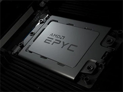 画像ギャラリー No.001のサムネイル画像 / AMD,第2世代EPYCに新製品を追加。動作クロックとキャッシュ容量が向上した高性能モデル