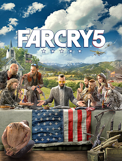 画像ギャラリー No.001のサムネイル画像 / 「Far Cry 5」のキーアート公開。アメリカ政府からの分離を目指すヴィランと，その配下達の姿か