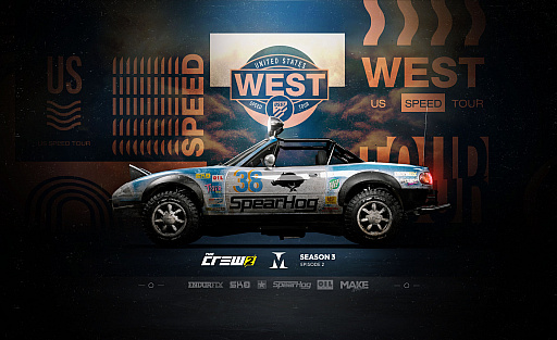 画像ギャラリー No.001のサムネイル画像 / 「ザ クルー2」，シーズン3エピソード2“US Speed Tour West”が配信。Yasiddesignがデザインした車両が登場
