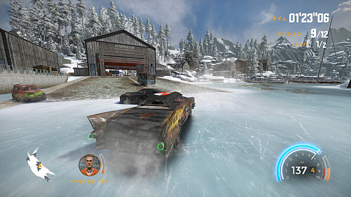画像ギャラリー No.007のサムネイル画像 / 「FlatOut 4: Total Insanity」の日本語版が本日リリース。過激なレースやドライバーを射出する「スタント」が楽しめる本作のインプレッションをお届け