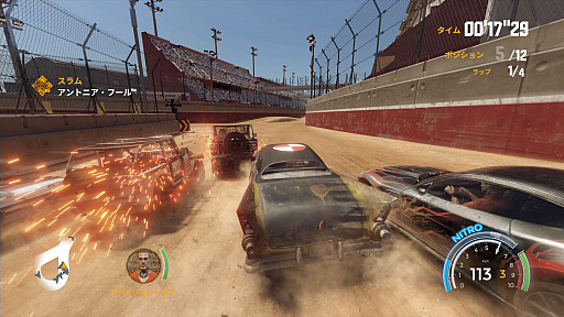 画像ギャラリー No.028のサムネイル画像 / 「FlatOut 4: Total Insanity」の日本語版が本日リリース。過激なレースやドライバーを射出する「スタント」が楽しめる本作のインプレッションをお届け