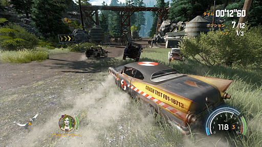 画像ギャラリー No.033のサムネイル画像 / 「FlatOut 4: Total Insanity」の日本語版が本日リリース。過激なレースやドライバーを射出する「スタント」が楽しめる本作のインプレッションをお届け