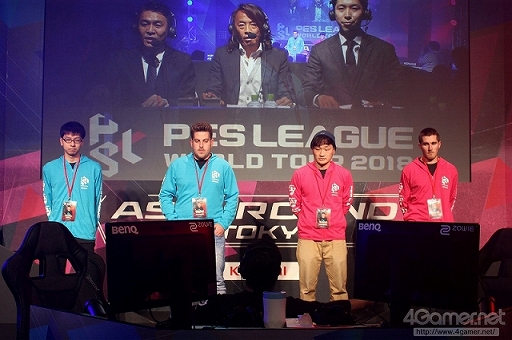 画像ギャラリー No.003のサムネイル画像 / 「ウイニングイレブン 2018」の世界大会「PES LEAGUE WORLD TOUR 2018」アジアラウンドが開催。世界の強豪選手達の熱戦で沸いた