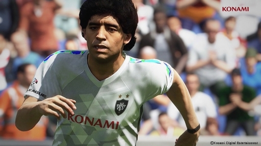 画像ギャラリー No.002のサムネイル画像 / 「ウイニングイレブン2018」に1986-87シーズンのマラドーナ選手が登場