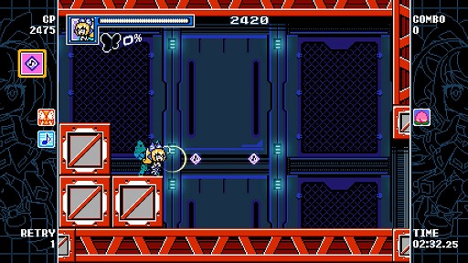 画像ギャラリー No.018のサムネイル画像 / 「マイティガンヴォルト バースト」,DLCプレイアブルキャラ「コール」「シアン」が配信開始