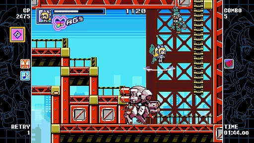 画像ギャラリー No.023のサムネイル画像 / 「マイティガンヴォルト バースト」,DLCプレイアブルキャラ「コール」「シアン」が配信開始