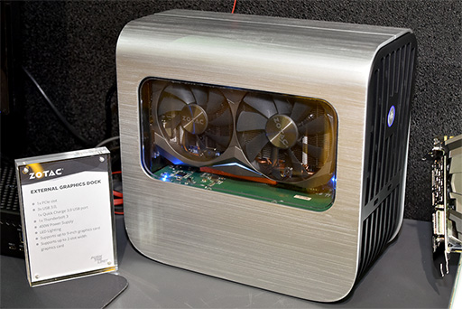 画像ギャラリー No.008のサムネイル画像 / ZOTAC，「世界最小のGTX 1080 Tiカード」やコンパクトな外付けグラフィックスボックスなどを準備中