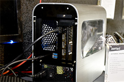画像ギャラリー No.010のサムネイル画像 / ZOTAC，「世界最小のGTX 1080 Tiカード」やコンパクトな外付けグラフィックスボックスなどを準備中