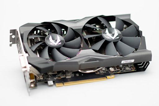 画像ギャラリー No.056のサムネイル画像 / 「ZOTAC GAMING GeForce RTX 2070 OC MINI」を試す。ちょっと短尺RTX 2070カードは消費電力の低さと動作の静かさに注目したい