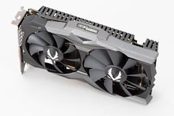 画像ギャラリー No.058のサムネイル画像 / 「ZOTAC GAMING GeForce RTX 2070 OC MINI」を試す。ちょっと短尺RTX 2070カードは消費電力の低さと動作の静かさに注目したい