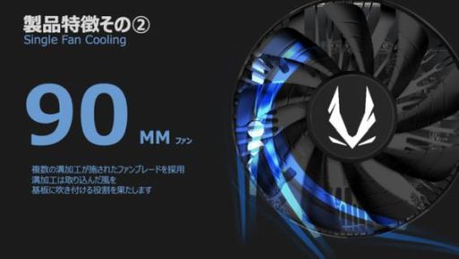 画像ギャラリー No.003のサムネイル画像 / カード長151mmでGDDR6採用のGTX 1650搭載カードがZOTACから