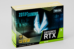 画像ギャラリー No.033のサムネイル画像 / RTX 3070カードでも比較的小さい「ZOTAC GAMING GeForce RTX 3070 Twin Edge」を試す。PCケースのサイズに左右されにくいのがポイントだ