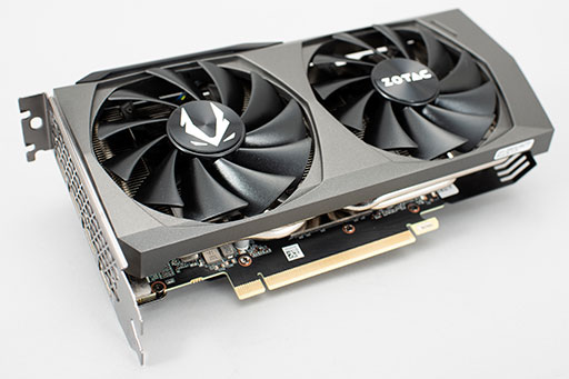 画像ギャラリー No.002のサムネイル画像 / ZOTAC「GeForce RTX 3060 Ti Twin Edge」レビュー。RTX 3060 Ti搭載では比較的安価な2連ファンモデルの実力を検証