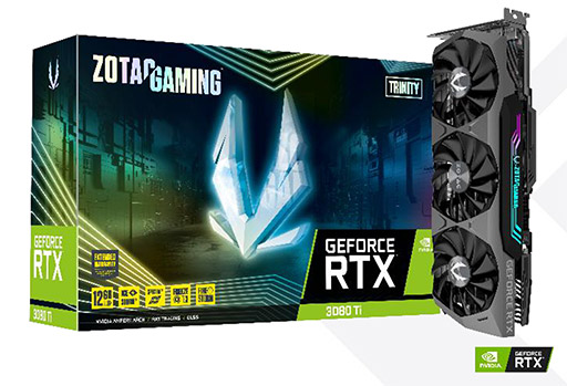 画像ギャラリー No.010のサムネイル画像 / ZOTAC,3連ファンクーラー採用のRTX 3080 Ti搭載計2製品を発売