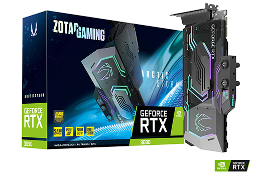 画像ギャラリー No.002のサムネイル画像 / ZOTAC，液冷仕様のRTX 3090搭載カードなど，GeForce RTX 30搭載カード計3製品を本日発売