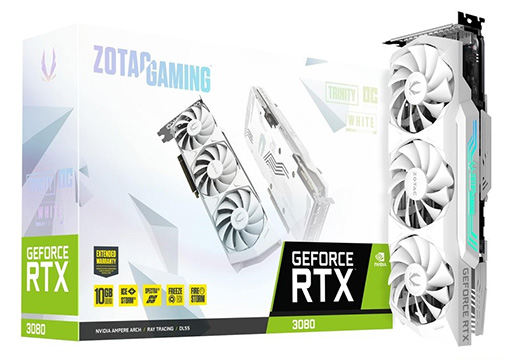 画像ギャラリー No.012のサムネイル画像 / ZOTAC，独自クーラー搭載でOC仕様のRTX 3090/3080カードを発売