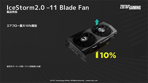 画像ギャラリー No.009のサムネイル画像 / ZOTAC,マイニング対策版RTX 3070/3060 Ti搭載カードを国内発売