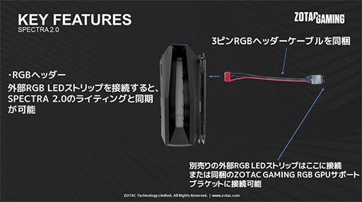 画像ギャラリー No.005のサムネイル画像 / ZOTAC,高クロック仕様のRTX 3080 Ti/3070 Ti搭載カードを国内発売