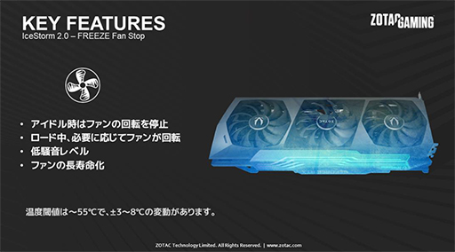 画像ギャラリー No.019のサムネイル画像 / ZOTAC,高クロック仕様のRTX 3080 Ti/3070 Ti搭載カードを国内発売