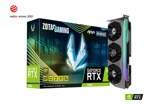 画像ギャラリー No.001のサムネイル画像 / ZOTAC,OC仕様のマイニング対策版RTX 3080搭載カードを発売