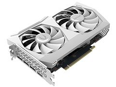 白色クーラー＆GDDR6X 8GB採用のGeForce RTX 3060 Ti搭載カードをZOTACが国内発売