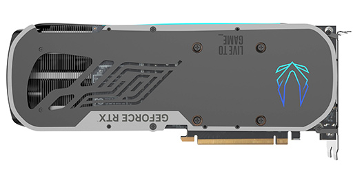 画像ギャラリー No.004のサムネイル画像 / LED付き大型3連ファンクーラー搭載のZOTAC製「GeForce RTX 4080 SUPER」搭載カードが発売。価格は18万5800円前後