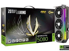 GeForce RTX 5090＆5080搭載カード計6製品がZOTACから登場。いずれも長さ330mm前後の大型カードでクロックアップモデルも用意