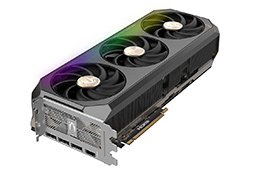 画像ギャラリー No.004のサムネイル画像 / GeForce RTX 5090＆5080搭載カード計6製品がZOTACから登場。いずれも長さ330mm前後の大型カードでクロックアップモデルも用意