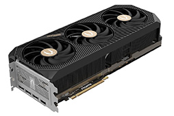 画像ギャラリー No.006のサムネイル画像 / GeForce RTX 5090＆5080搭載カード計6製品がZOTACから登場。いずれも長さ330mm前後の大型カードでクロックアップモデルも用意