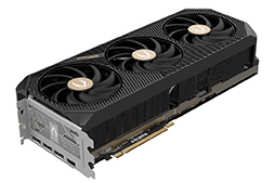 画像ギャラリー No.008のサムネイル画像 / GeForce RTX 5090＆5080搭載カード計6製品がZOTACから登場。いずれも長さ330mm前後の大型カードでクロックアップモデルも用意