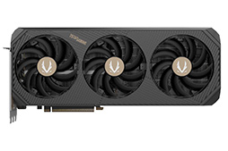画像ギャラリー No.012のサムネイル画像 / GeForce RTX 5090＆5080搭載カード計6製品がZOTACから登場。いずれも長さ330mm前後の大型カードでクロックアップモデルも用意