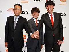 バンナム×ドリコムの共同出資による新会社BXDの設立発表会をレポート。来春より，HTML5ベースのスマホ対応ブラウザゲームを配信予定