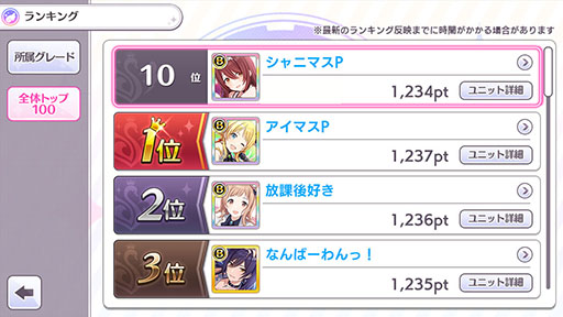 画像ギャラリー No.004のサムネイル画像 / 「シャニマス」,フェスパートに実装された「グレードフェス」や新機能の情報を一挙掲載。4Gamer独占公開のシリアルコードもアリ