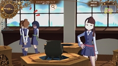 画像ギャラリー No.038のサムネイル画像 / 「リトルウィッチアカデミア 時の魔法と七不思議」では生徒や先生達の日常がサブクエストで描かれる。アーシュラ先生などNPCの画面写真が公開