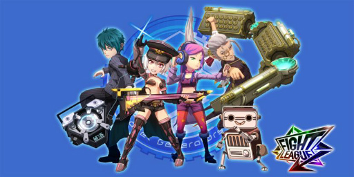 画像ギャラリー No.003のサムネイル画像 / XFLAGスタジオの新作アプリ「ファイトリーグ」で，ゲームキャラクターの“主要5ブランド”のメインビジュアルが公開に