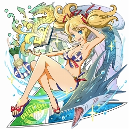 画像ギャラリー No.009のサムネイル画像 / 「ファイトリーグ」，7月31日12：00より水着コスチュームのファイターが登場するガチャを開催