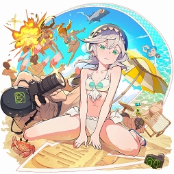 画像ギャラリー No.014のサムネイル画像 / 「ファイトリーグ」，7月31日12：00より水着コスチュームのファイターが登場するガチャを開催