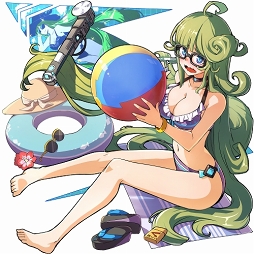画像ギャラリー No.016のサムネイル画像 / 「ファイトリーグ」，7月31日12：00より水着コスチュームのファイターが登場するガチャを開催