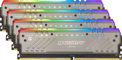 画像ギャラリー No.001のサムネイル画像 / Micron,DDR4-3000対応のLEDイルミネーション付きゲーマー向けメモリモジュールを発売