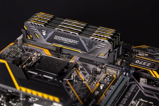 画像ギャラリー No.001のサムネイル画像 / ASUSのTUF Gamingとコラボしたゲーマー向けDDR4メモリモジュール「Ballistix Sport AT」が国内発売
