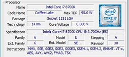 画像ギャラリー No.006のサムネイル画像 / 「Core i7-8700K」「Core i5-8400」レビュー後編。Coffee Lake-Sは「6コア版Kaby Lake-S」なのか?