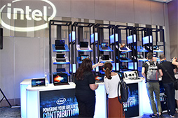 画像ギャラリー No.002のサムネイル画像 / ［COMPUTEX］8086の40周年記念CPUだけじゃない？ Intelのプライベートブースで同社の最新技術や搭載製品をチェック