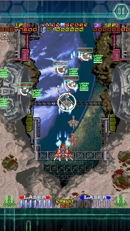 画像ギャラリー No.003のサムネイル画像 / TAITO CLASSICSの第2弾「RAYFORCE(レイフォース)」のAndroid版が配信。「タイムギャル」の未公開マル秘資料も公開