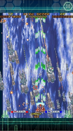 画像ギャラリー No.004のサムネイル画像 / TAITO CLASSICSの第2弾「RAYFORCE(レイフォース)」のAndroid版が配信。「タイムギャル」の未公開マル秘資料も公開