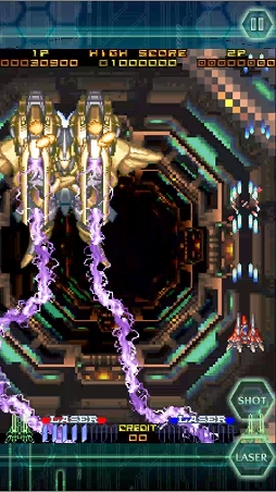 画像ギャラリー No.005のサムネイル画像 / TAITO CLASSICSの第2弾「RAYFORCE(レイフォース)」のAndroid版が配信。「タイムギャル」の未公開マル秘資料も公開