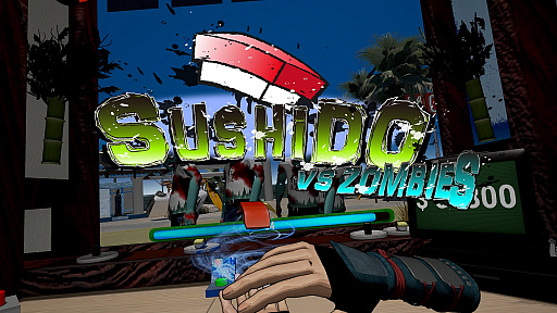 画像ギャラリー No.001のサムネイル画像 / AMG GAMESが新作VRゲーム「SUSHIDO VS ZOMBIES」をリリース